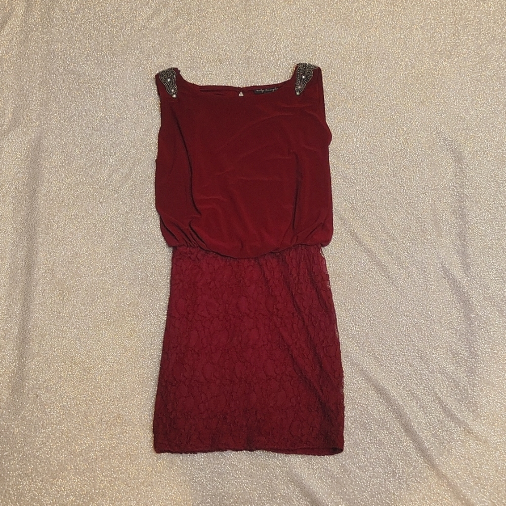 Size 7 red dress
